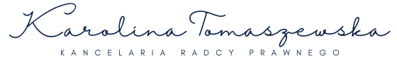 Karolina Tomaszewska Radca Prawny